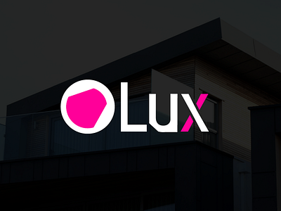 Lux -smart home brand- branding graphic design illustration logo