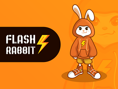 flash rabbit illustrison