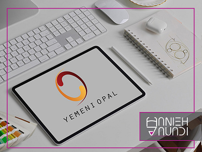 YEMENI OPAL 2d logo 3d logo company logo creative logo design graphic design hand drawn logo lettering logo logo logo design modern logo monogram monogram logo