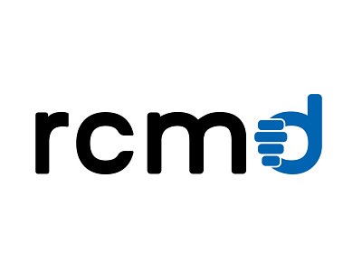 rcmd logo design abstractmark app branding design graphic design illustration lattermark logo modrenlogo monogram typography ui ux vector wordmark