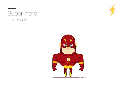 The Flash flash，闪电侠， the