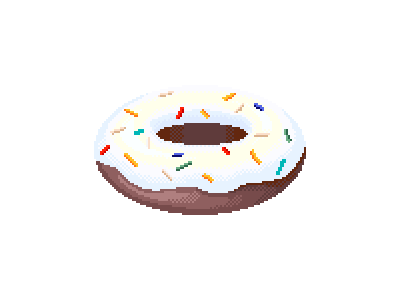 Donuts design donut doughnut game art gif pixel pixel art