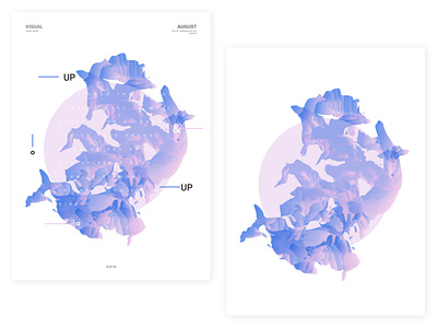Hello August | 03 baugasm circle coldplay posterdesign shapes upup vasjenkatro visualdesign