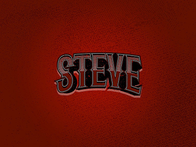 Steve Logo Type Treatment by Zildjan Munda on Dribbble