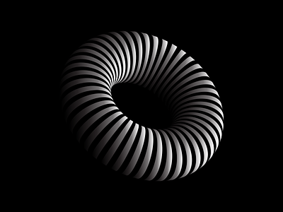 Ring 3d Logo 360 degree 3d 3d logo design 3dlogo black and white black and white logo logo logo design logodesign logos logotype ring uxpundit