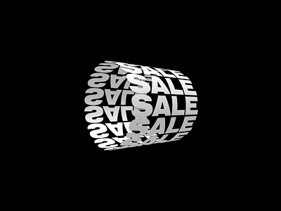 Sale Cylinder Effect after effects aftereffects bandw cylindereffect design motion art motiongraphics sales typography uxpundit