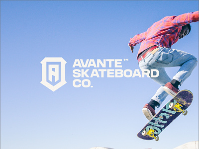 AVANTE™️ Brand Identity 🛹 avante brand brand identity branding logo logo design oooo skate skateboard skating
