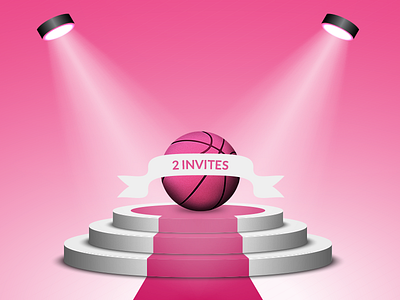 Dribbble Invite draft dribbble invitation invite player prospect team