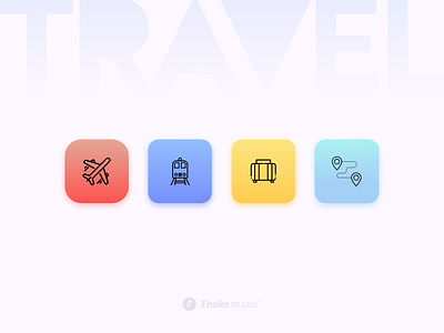 Travel Icons Set