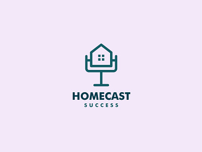 Homecast Logo Design