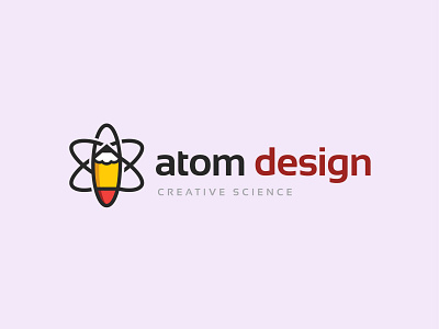 Atom Logo Design