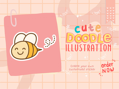 Cute Doodle 27 branding cartoon character chibi cute design design logo doodle doodle art graphic design hand drawn icon identity illustration kawaii logo sticker ui vector