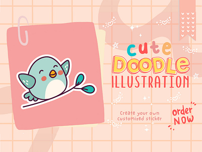 Cute Doodle 29 branding cartoon character chibi cute design design logo doodle doodle art graphic design hand drawn icon identity illustration kawaii logo sticker ui vector