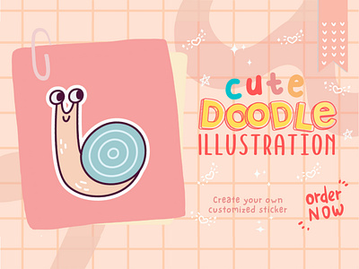 Cute Doodle 30 branding cartoon character chibi cute design design logo doodle doodle art graphic design hand drawn icon identity illustration kawaii logo sticker ui vector