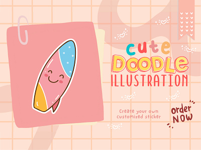 Cute Doodle 43 art branding cartoon character chibi cute design design logo doodle doodle art graphic design hand drawn icon identity illustration kawaii logo sticker ui vector