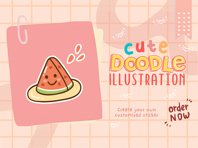 Cute Doodle 48 art branding cartoon character chibi cute design design logo doodle doodle art graphic design hand drawn icon identity illustration kawaii logo sticker ui vector