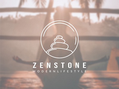 zen stone logo presentation