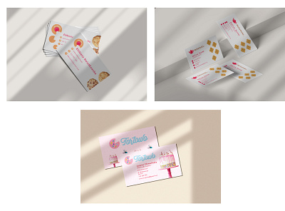 Business card designs for candy business owners app branding design graphic design illustration logo typography ui ux vector