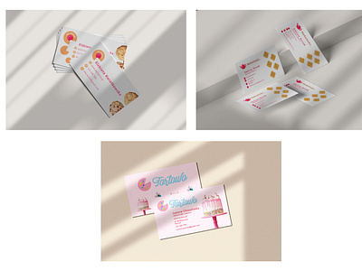 Business card designs for candy business owners