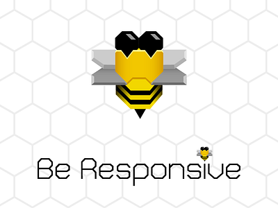 Be Responsive illustrator logo