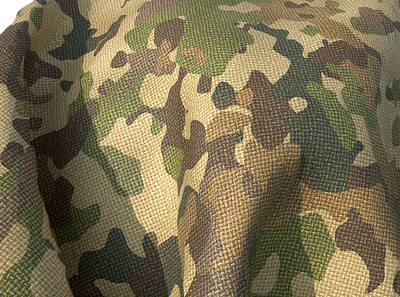 Realistic camouflage texture in substance designer (seamless) 3d graphic design