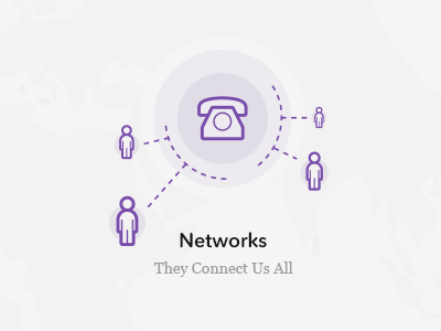 Network Icons creative icon network purple