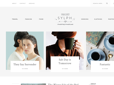 That Beautiful Blogging Theme