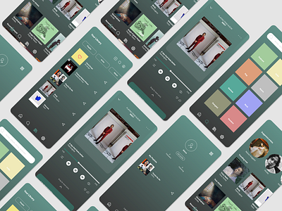 Music Player UI mobile app