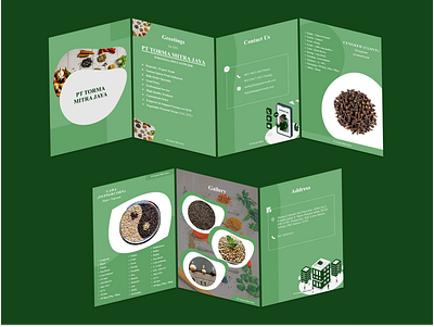 Spice Catalogue Design branding catalogue banner graphic design