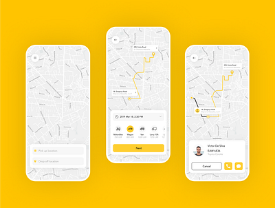 ezDispatch app app design courier delivery design figma interface ios map mobile movers sketch ui ux