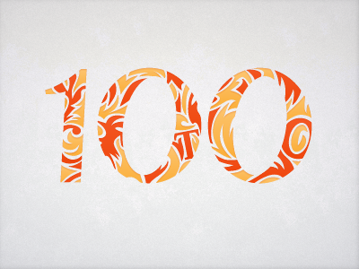 100 logo