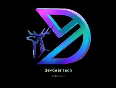 Devdeer.tech Company Logo img branding graphic design logo ui