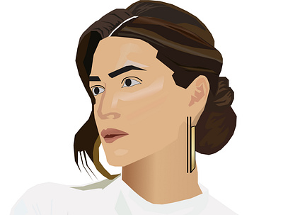 Kriti Sanon - Illustration graphic design illustration