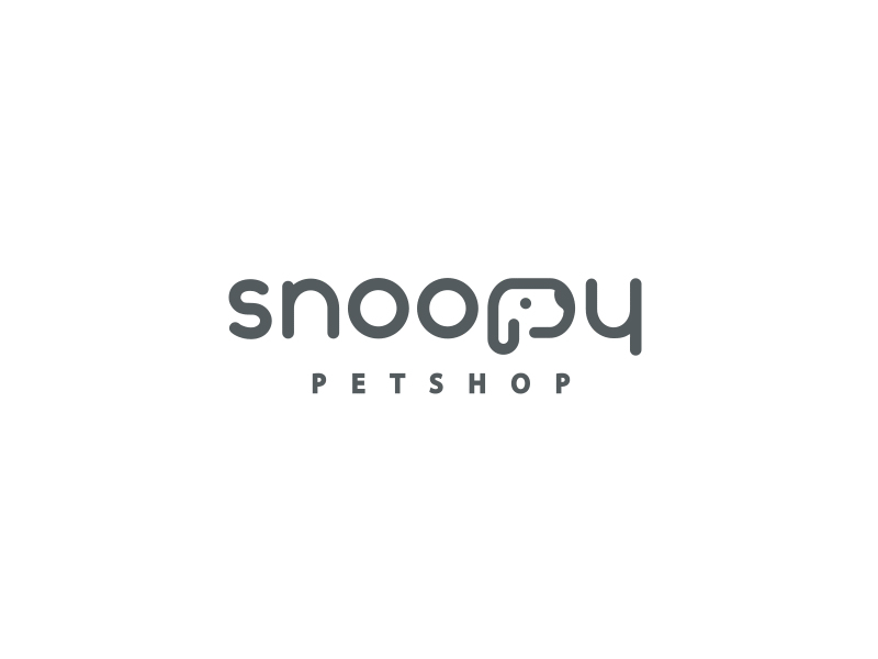 Animated Petshop Logo animated dog lineart logo pet petshop