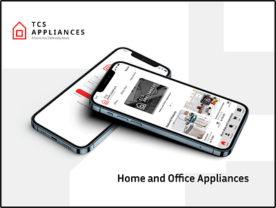 Appliances Store Mobile App Prototype appliances mobileapp ui