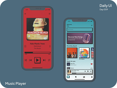 Music Player #DailyUI #009