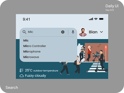 Search #DailyUI #022