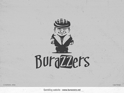 Burazzers - Logo Design branding character design gambling graphic design identity illustration logo mark negative space logo vector website