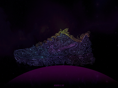 Sneaker concept design digital art footwear illustration meelantche sneaker