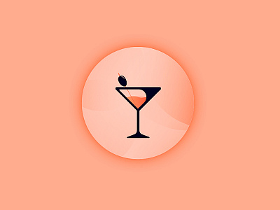 martini icons illustration vector