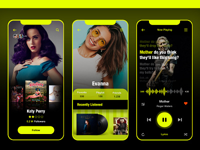 Colorful music player 2020 colorful themes flat ios iphone music app music player skin