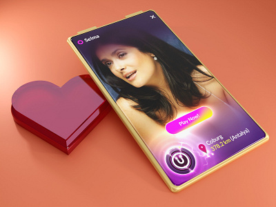 DATING APP app dating design flat ios iphone mobile play profile ui ux