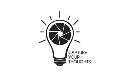 Capture Your Thoughts apreture chuchla lightbulb logo logotype photography piotrek
