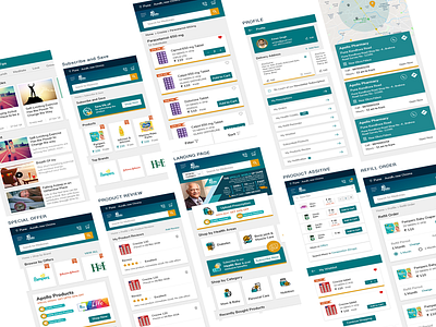 Apollo Pharmacy landingpage pharmacy ui uxdesign