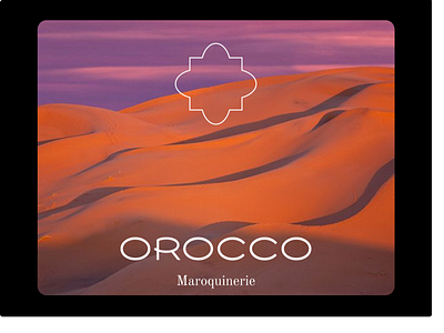 Brand Orocco branding leather logo morroco