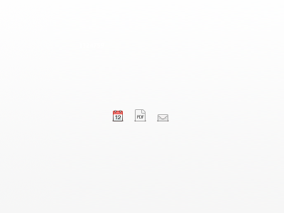 Three Icons calendar document email icon mail pdf pixel