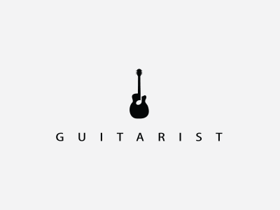 Guitarist Logo Design