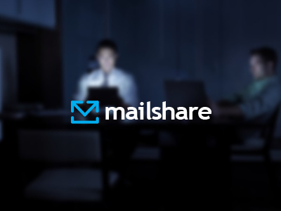 Mailshare Logo Design arrow design email envelope icon logo mail send share social