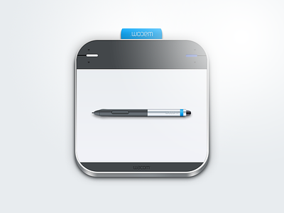 Wacom Intuos iOS Icon app button gadget icon intuos ios mouse pen tablet wacom