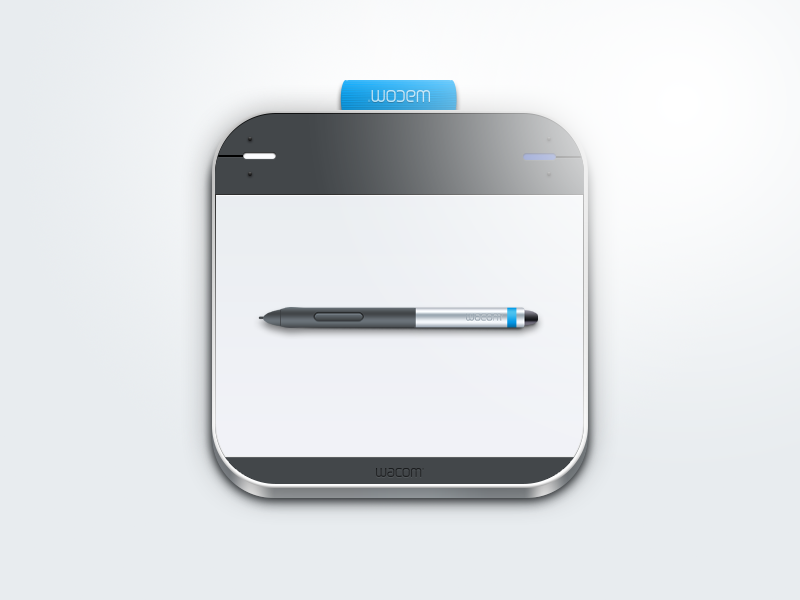 Wacom Intuos iOS Icon wacom intuos tablet pen gadget icon button ios app mouse